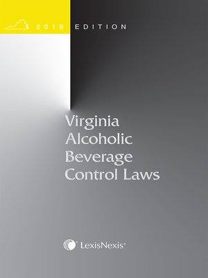 cover image of Virginia Alcoholic Beverage Control Laws